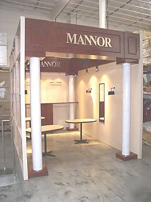 Trade show booth exhibit display stand 10 x 15