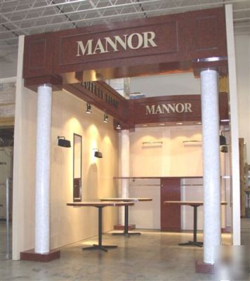 Trade show booth exhibit display stand 10 x 15