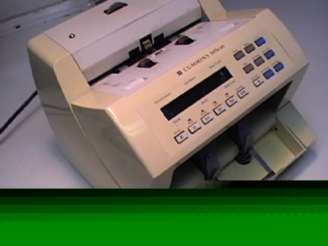 Cummins jetscan 406-9705-00 money bill counter (works)